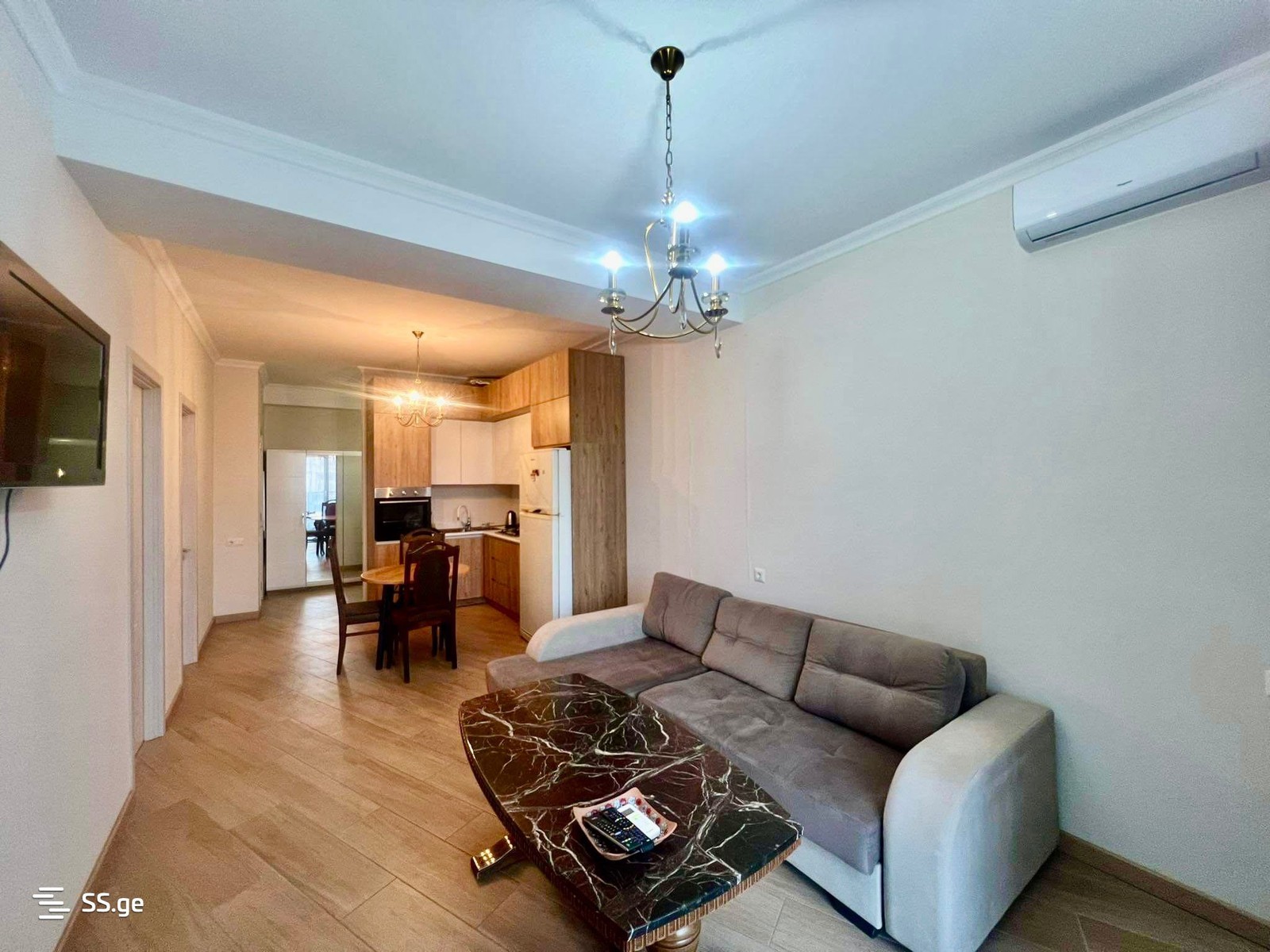 Block I - Digomi massive  გელოვანის53ა - 2 rooms