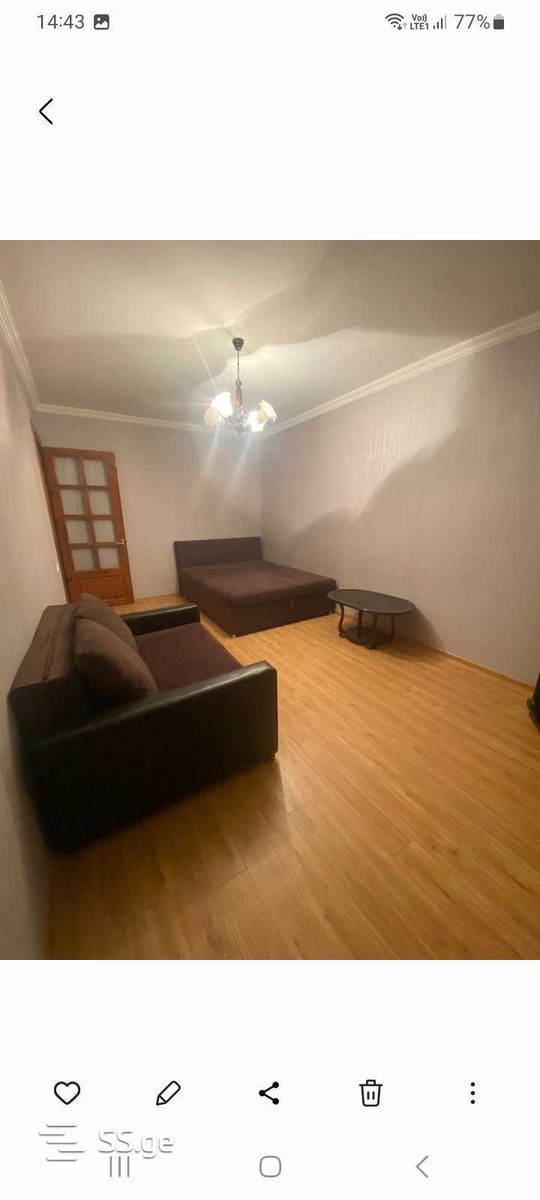 guramishvili ave (Sanzona) - 1 rooms
