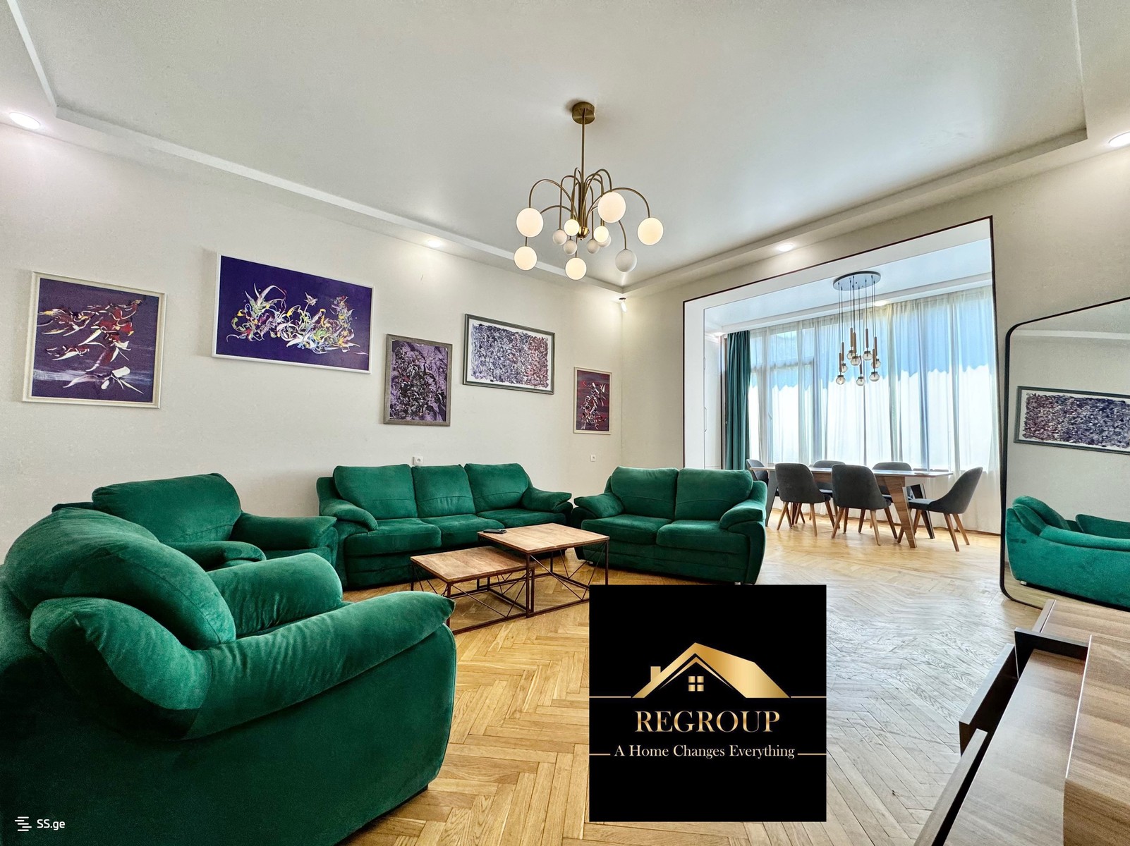 i. abashidze st. - 4 rooms