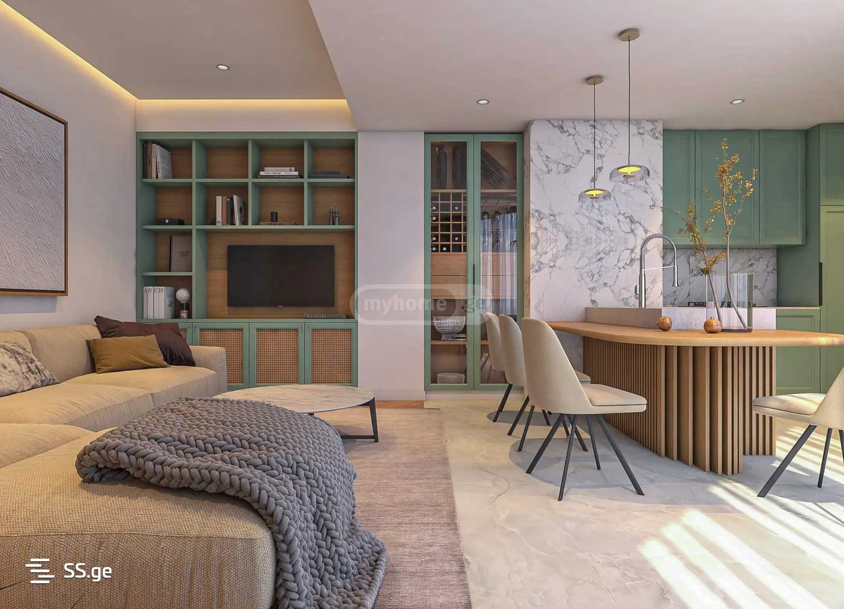 Avalishvili st. - 3 rooms