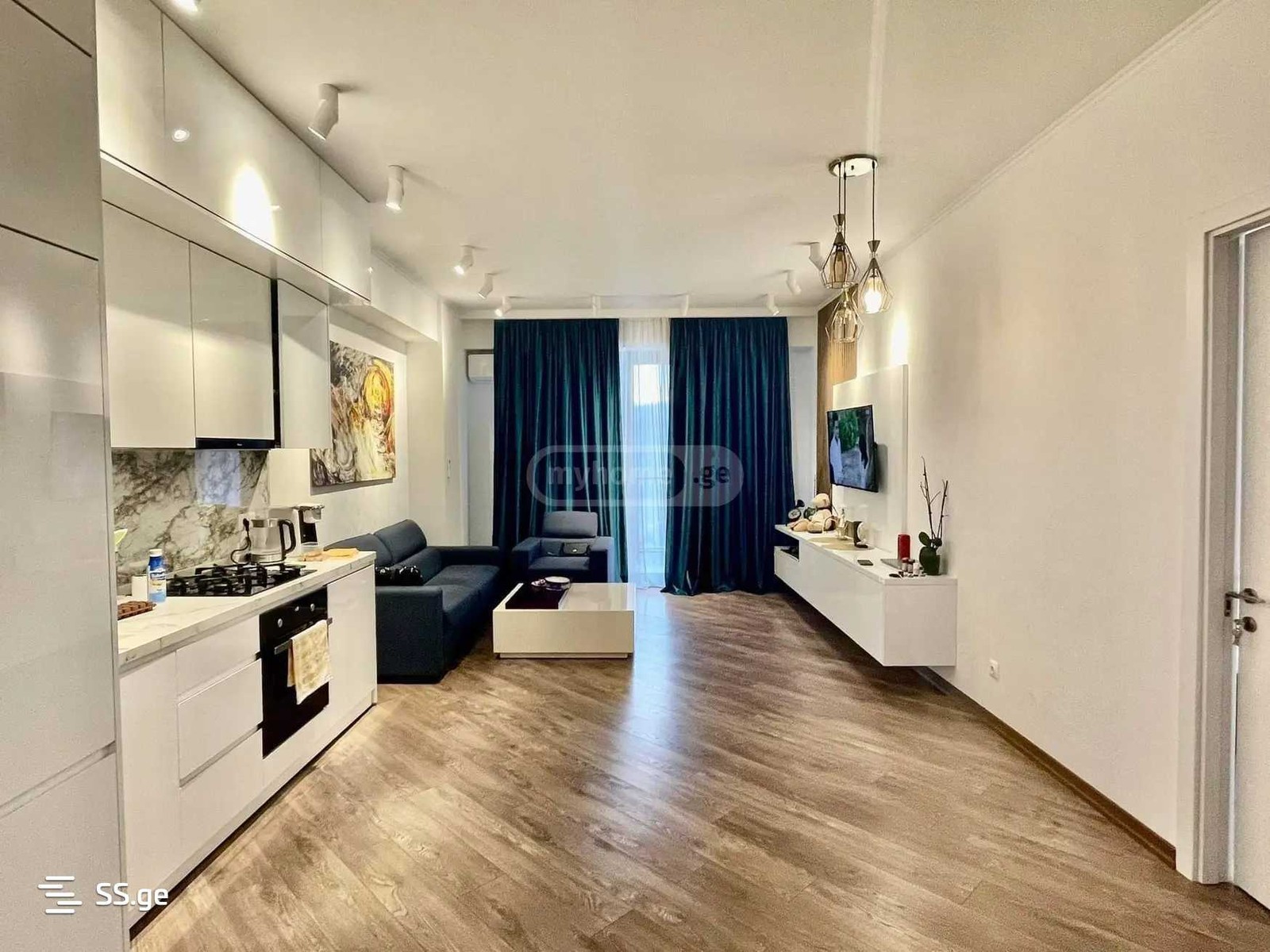 E. Amashukeli st. - 2 rooms