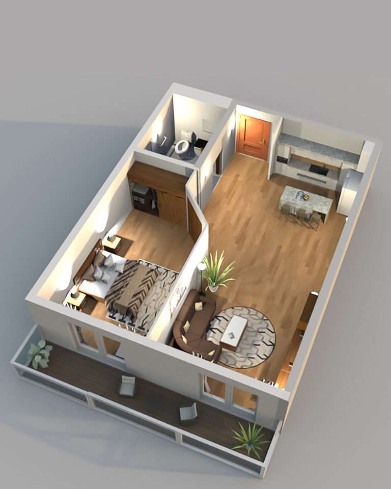 Abramishvili st. 36 - 2 rooms