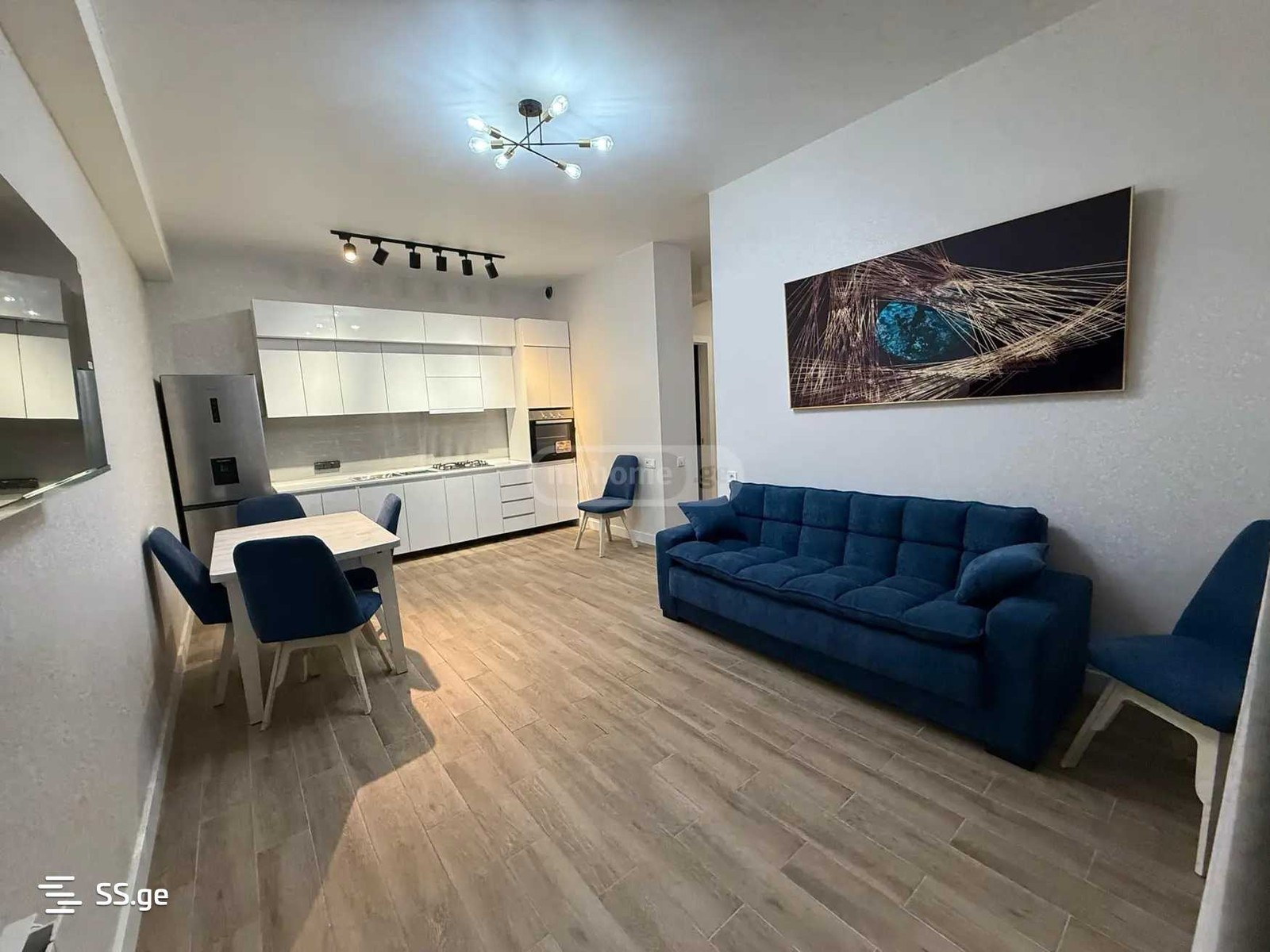 chkondideli st. - 3 rooms