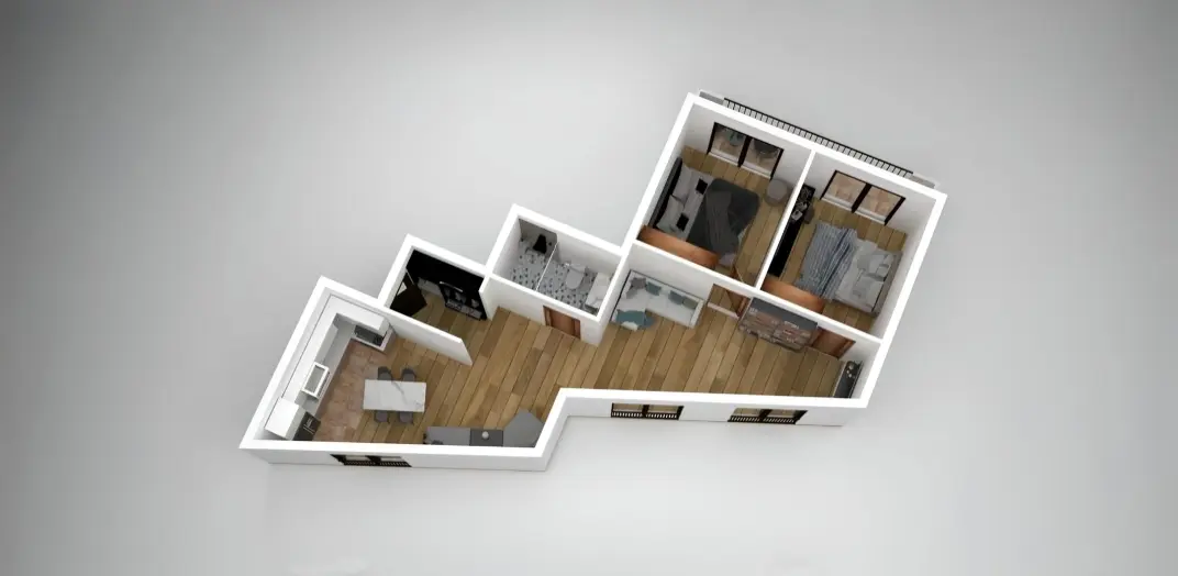 II Microdistrict - Varketili - 3 rooms