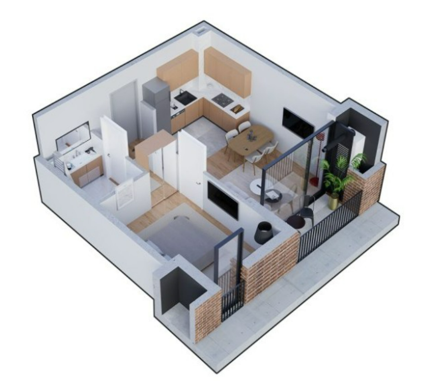Abuladze st. 15 - 2 rooms