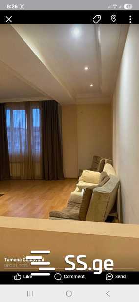 guramishvili ave (Sanzona) - 3 rooms
