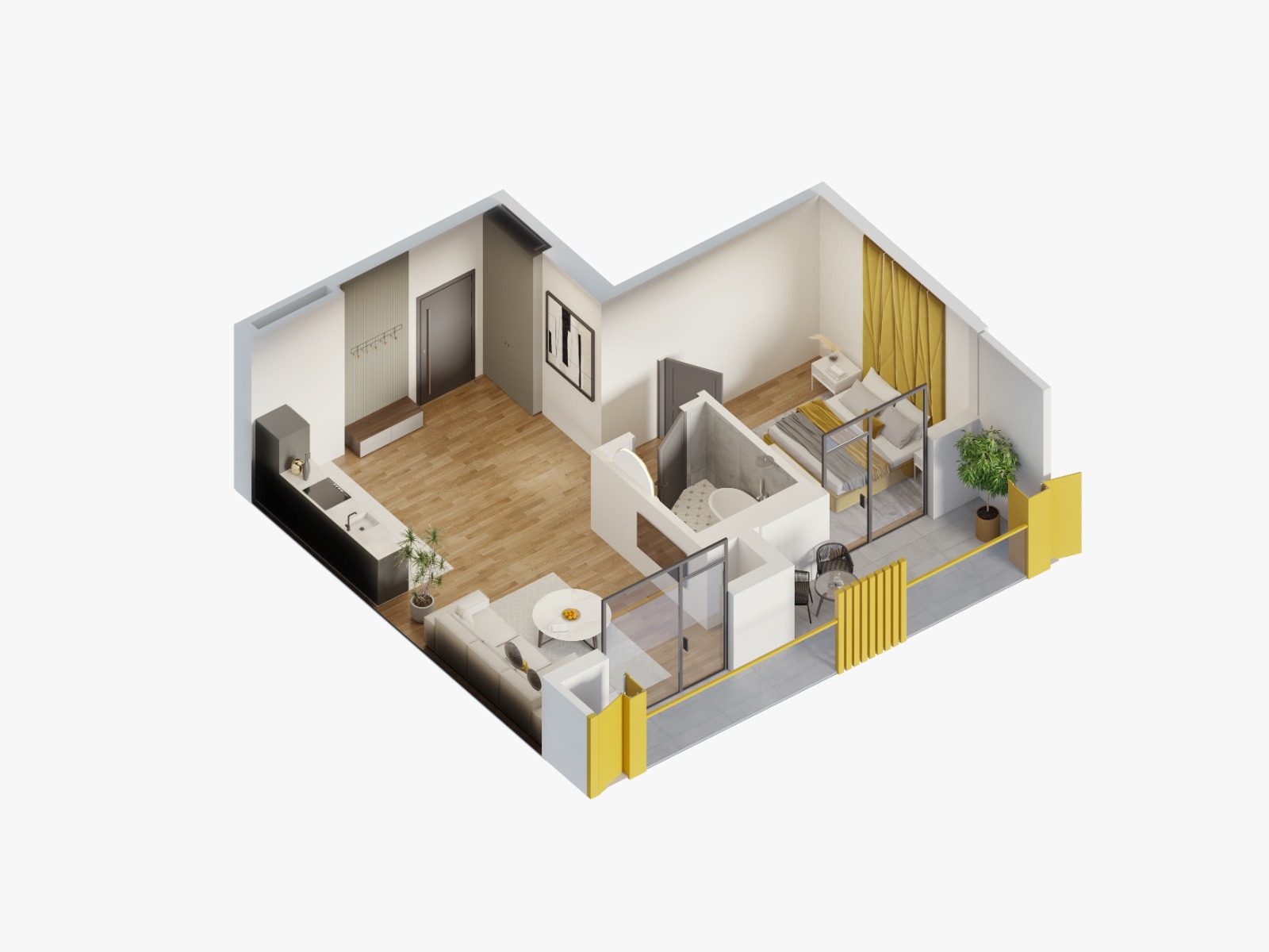 Holbruki st. 11 - 2 rooms