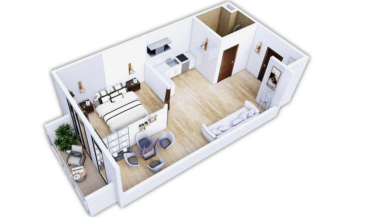 Angis st. 1st lane - 2 rooms