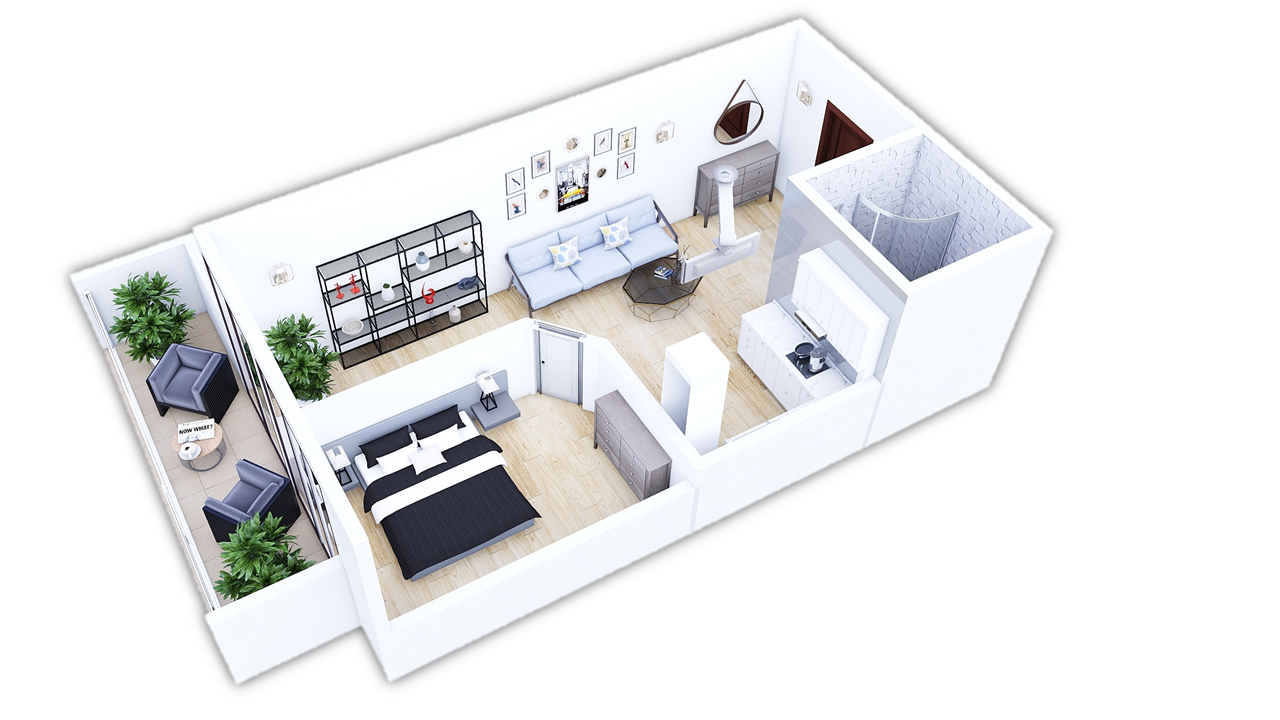 Angis st. 1st lane - 2 rooms