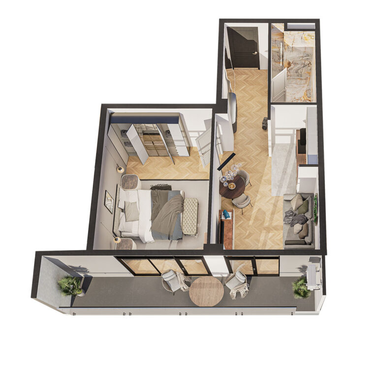 Bob walsh st. 10 - 2 rooms