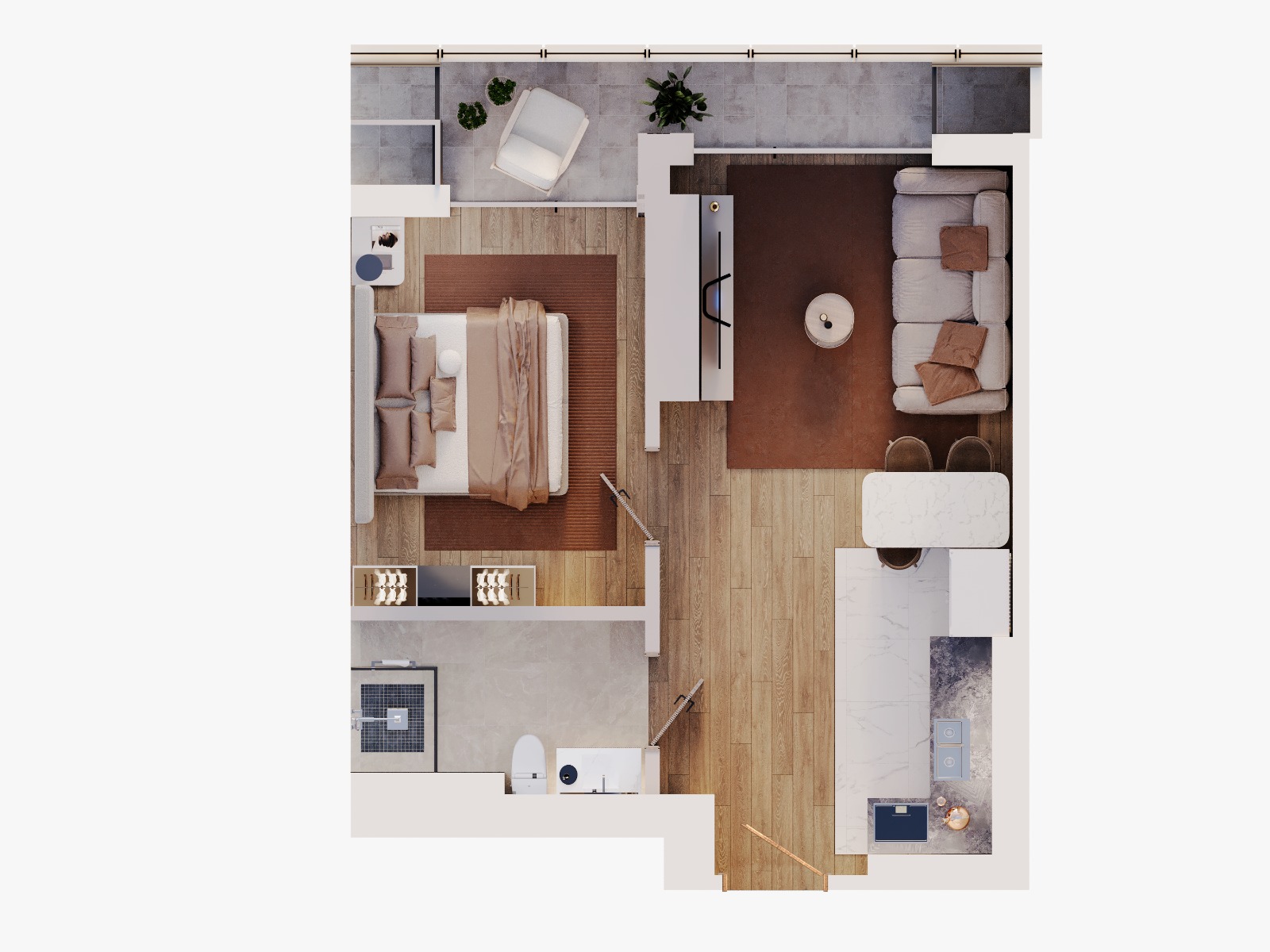 javakheti st. 150 - 2 rooms