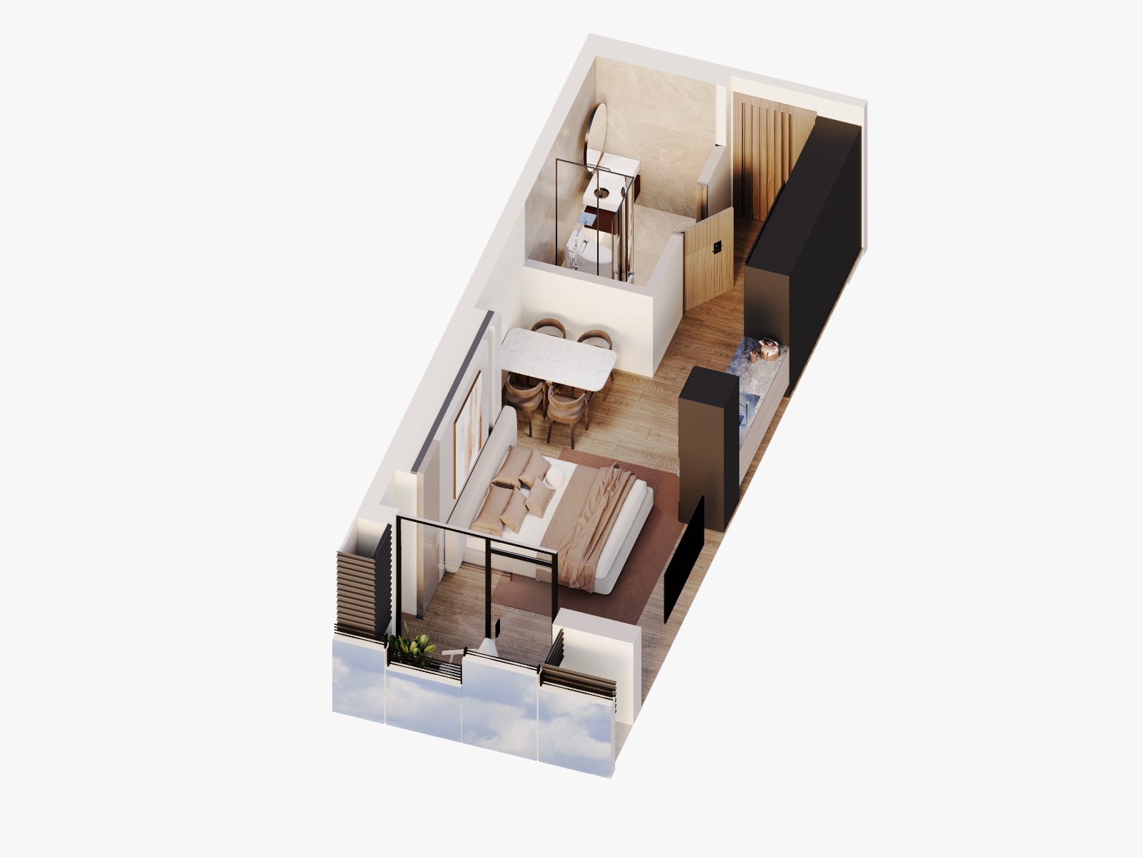 javakheti st. 150 - 1 rooms