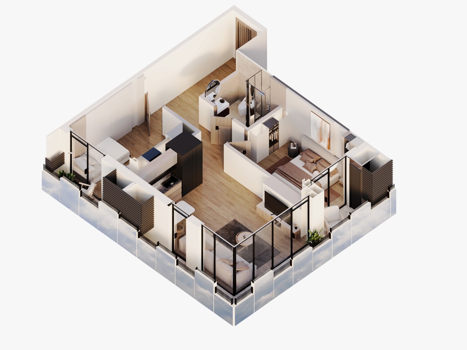 javakheti st. 150 - 3 rooms