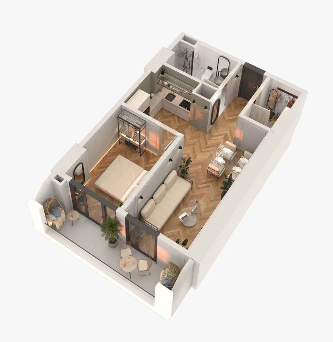 Angis II alley 2-4 - 2 rooms