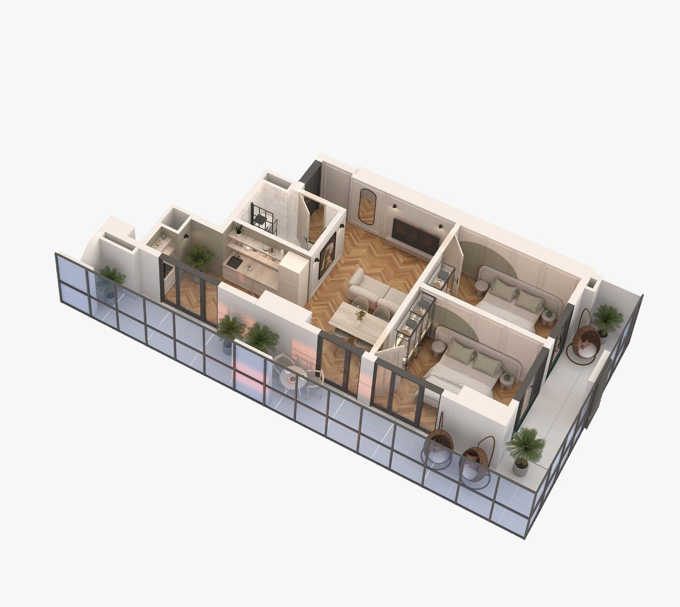 Angis II alley 2-4 - 3 rooms