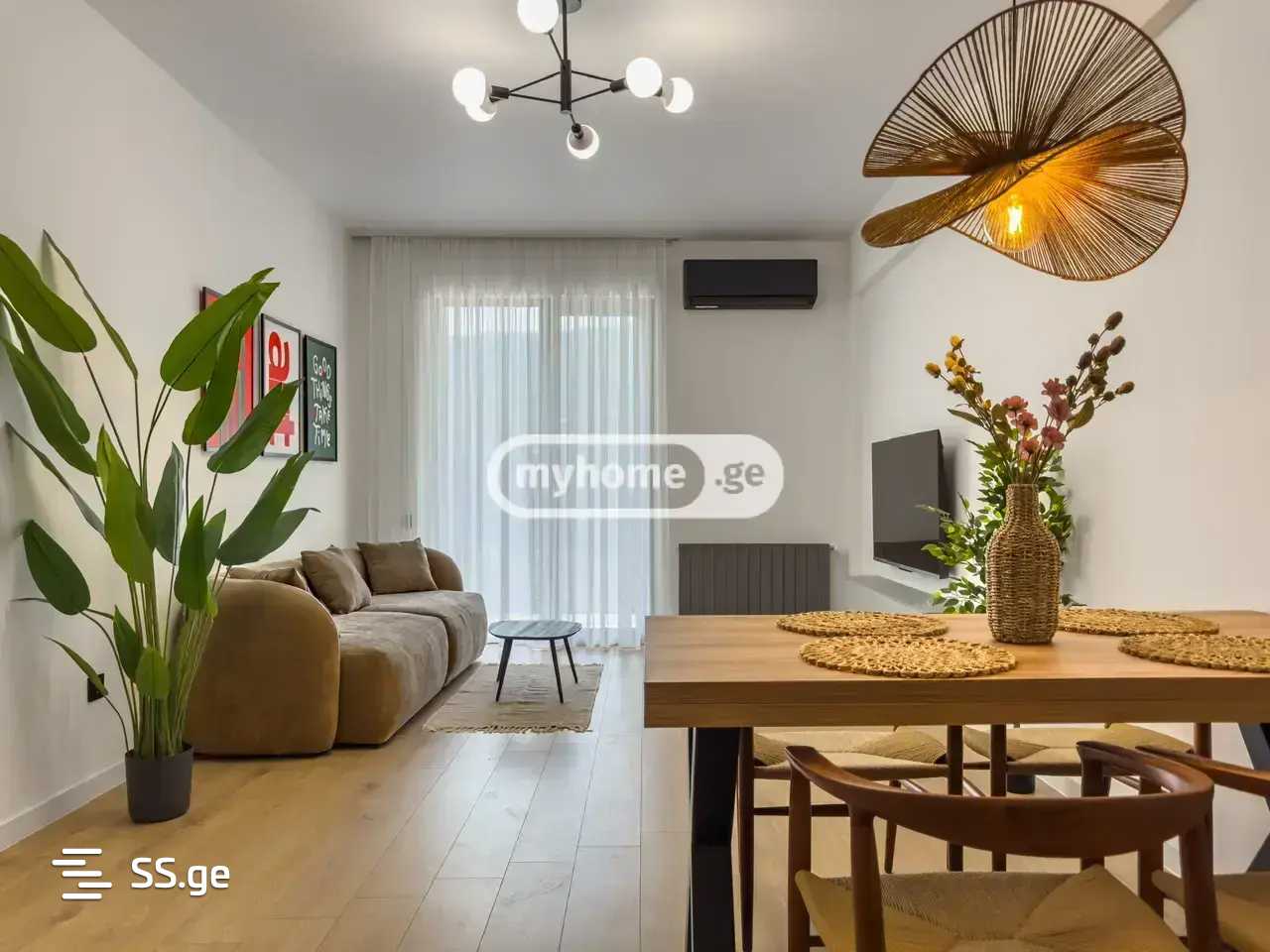 chkondideli st. - 3 rooms