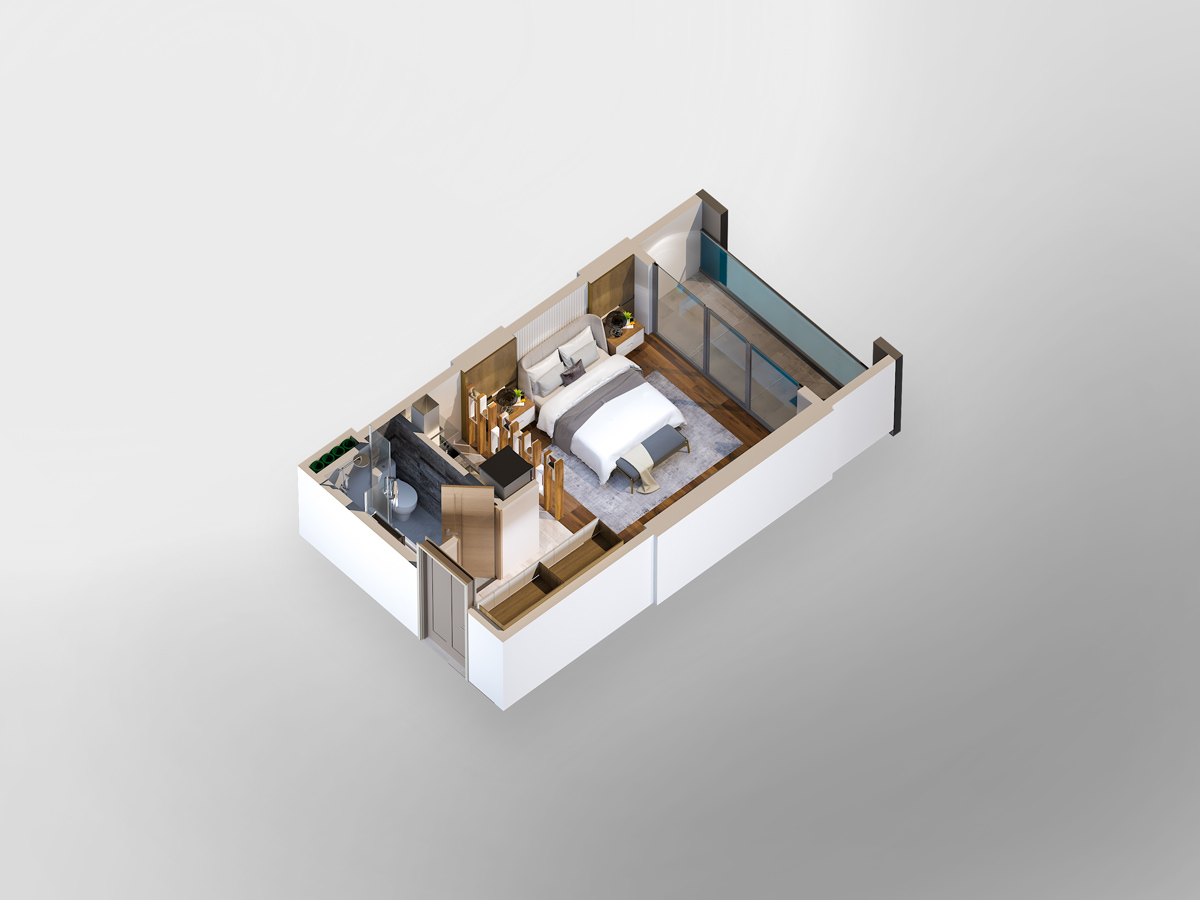 12 - 1 rooms
