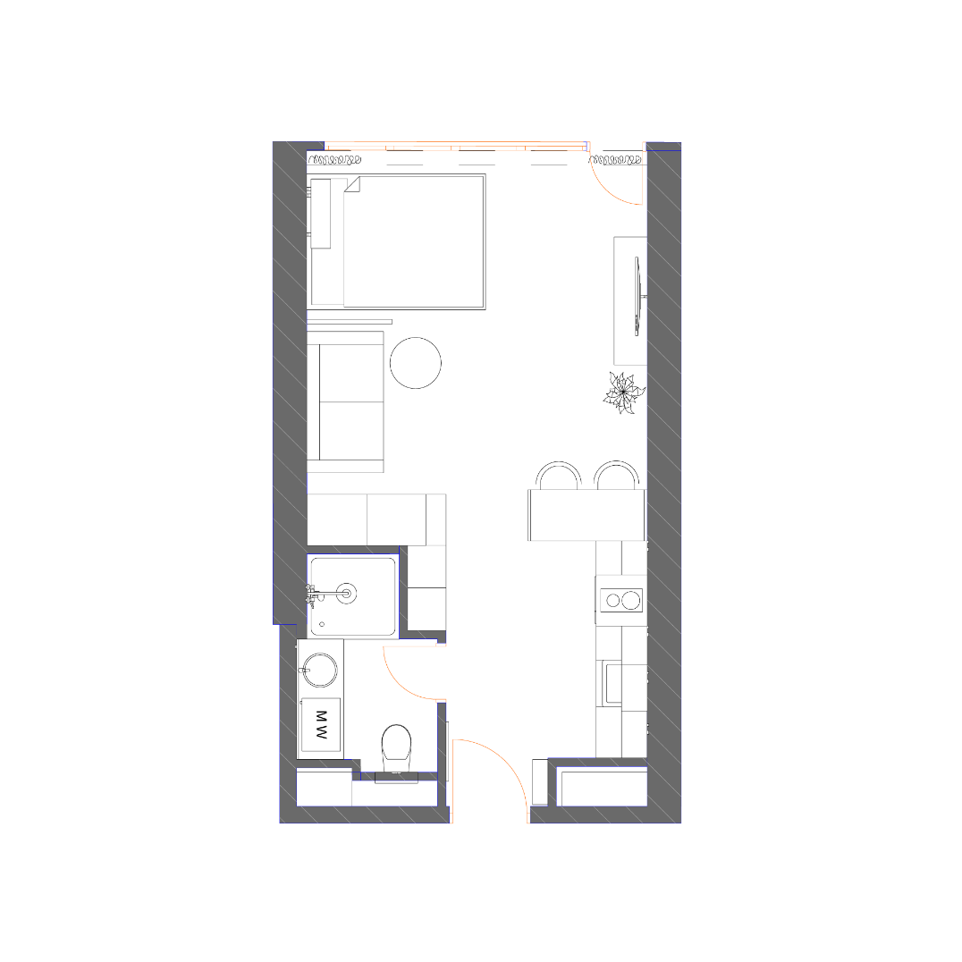 53 - 1 rooms