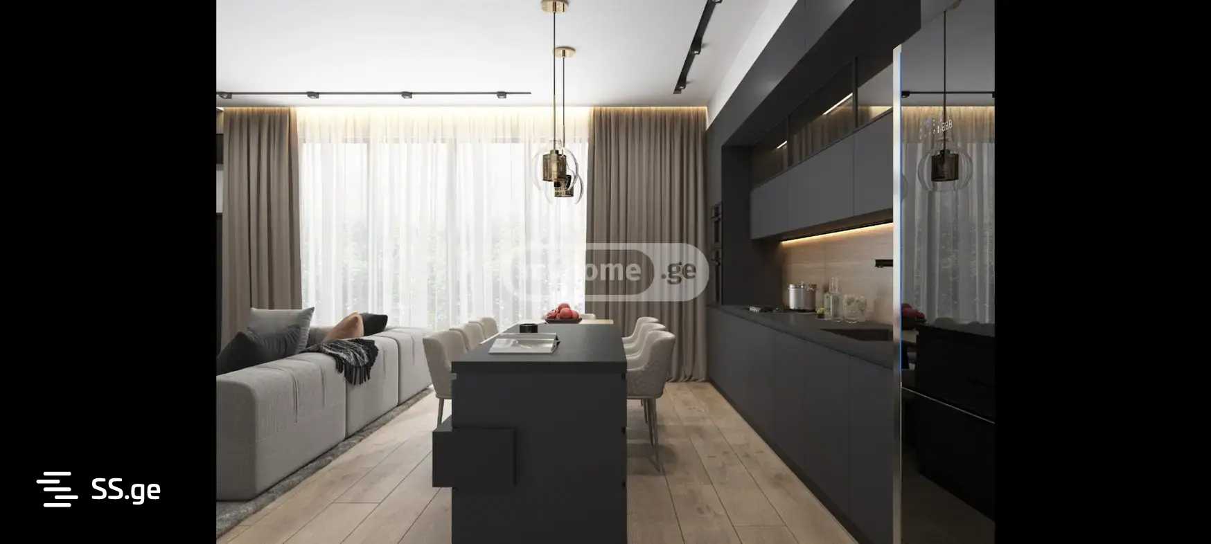 Tsakhvebi st. - 3 rooms
