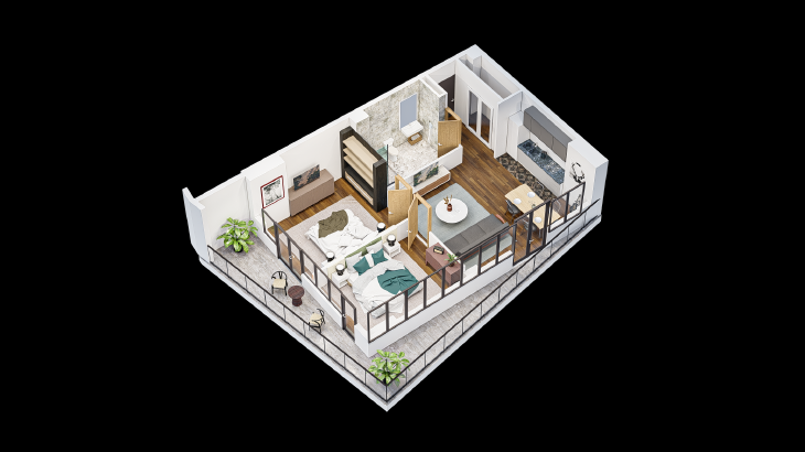 a.wereTlis avenue - 3 rooms