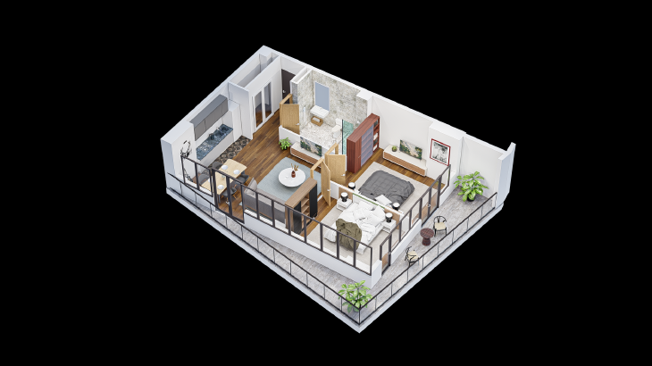 a.wereTlis avenue - 3 rooms