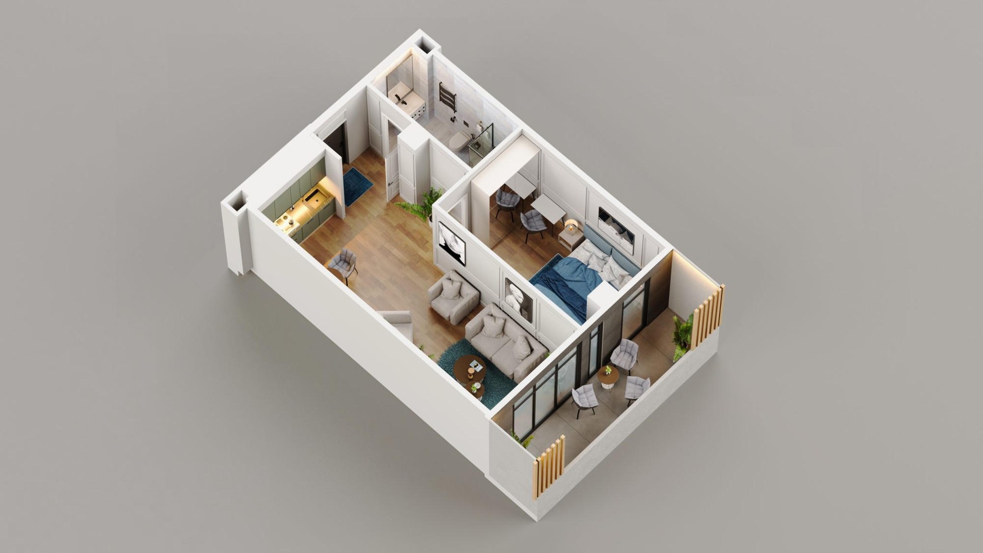 Archil Mephe st. 14 - 2 rooms