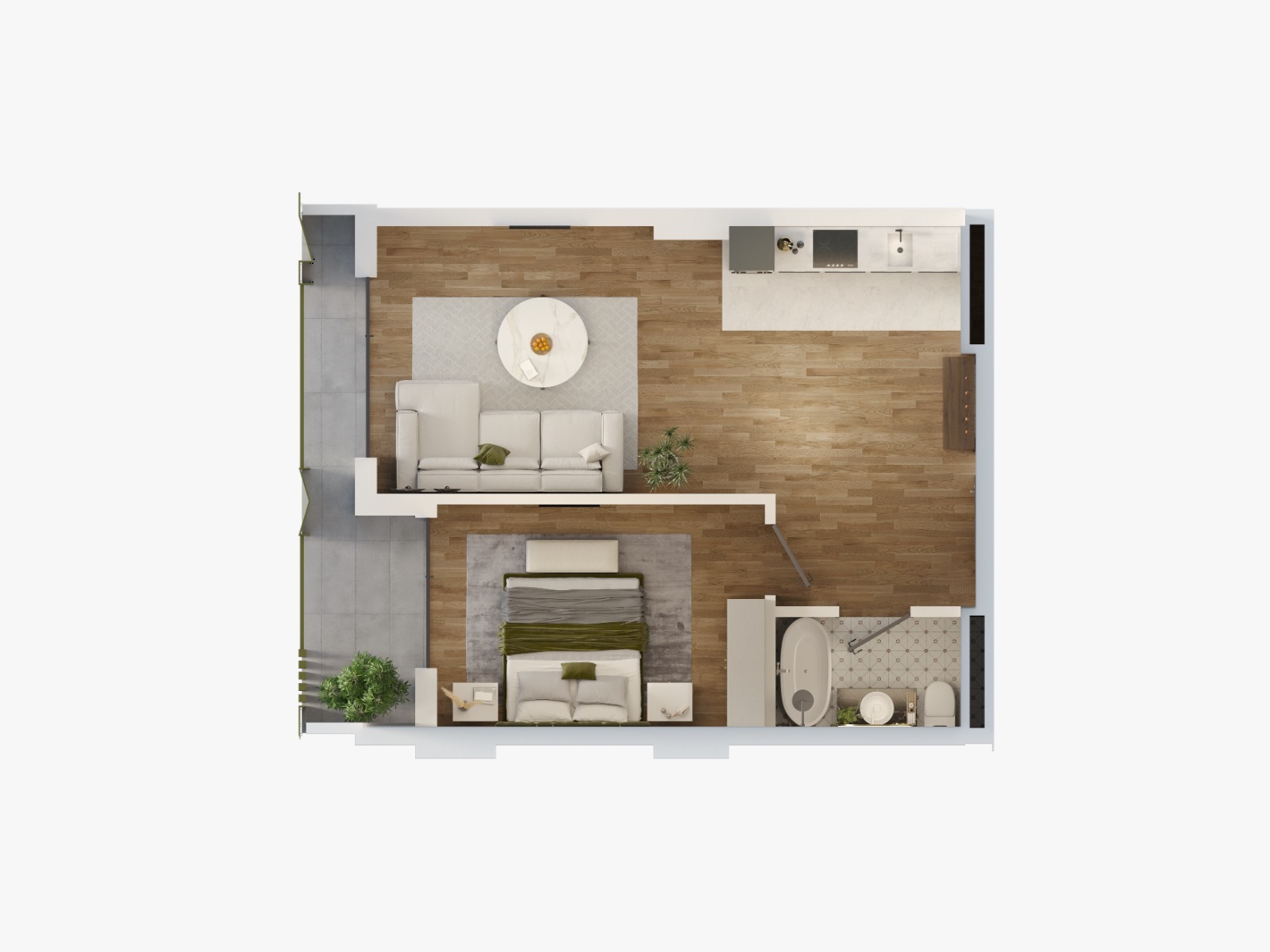 Holbruki st. 11 - 2 rooms
