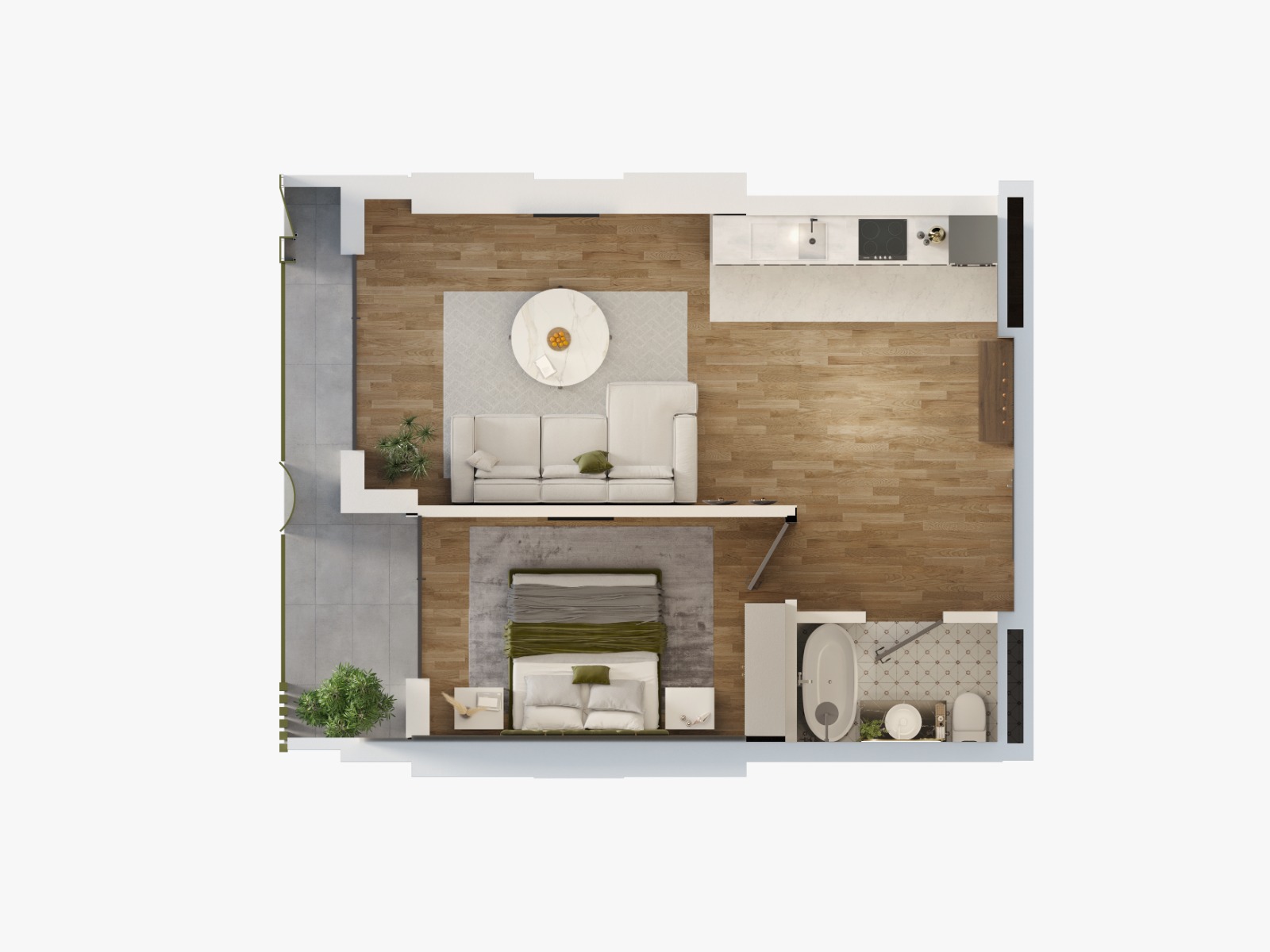Holbruki st. 11 - 2 rooms