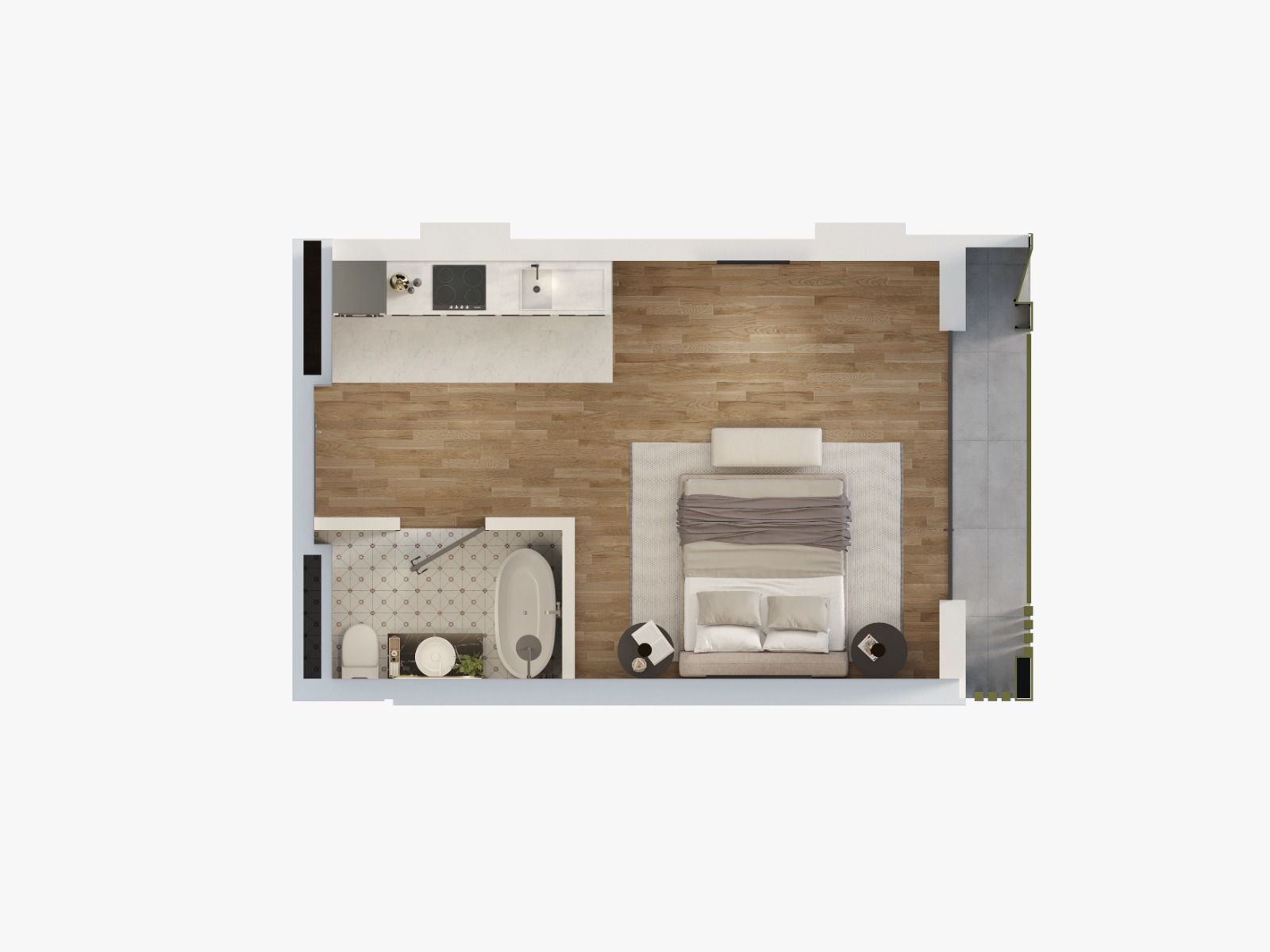 Holbruki st. 11 - 1 rooms