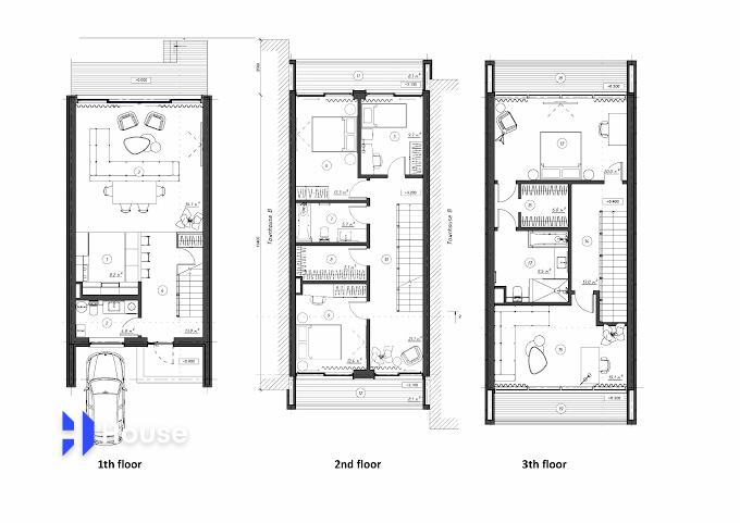 ძნელაძის N16 - 6 rooms