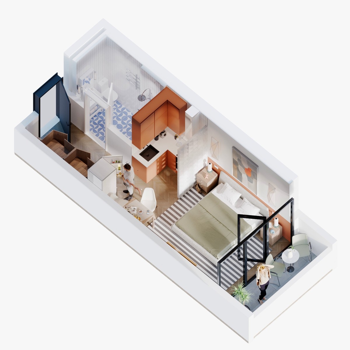36ა - 1 rooms