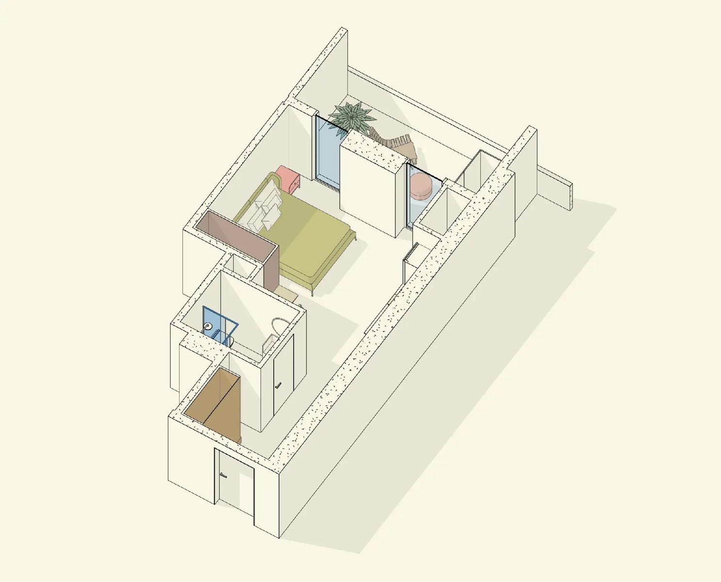a.wereTlis avenue 45 - 1 rooms