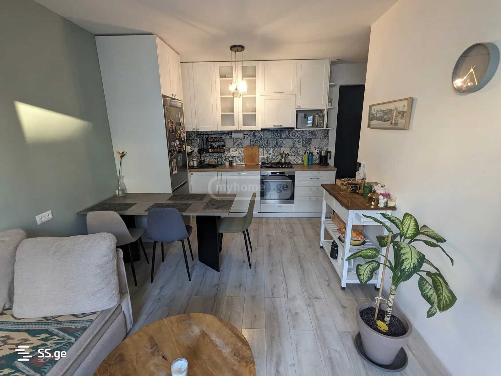 chkondideli st. - 3 rooms