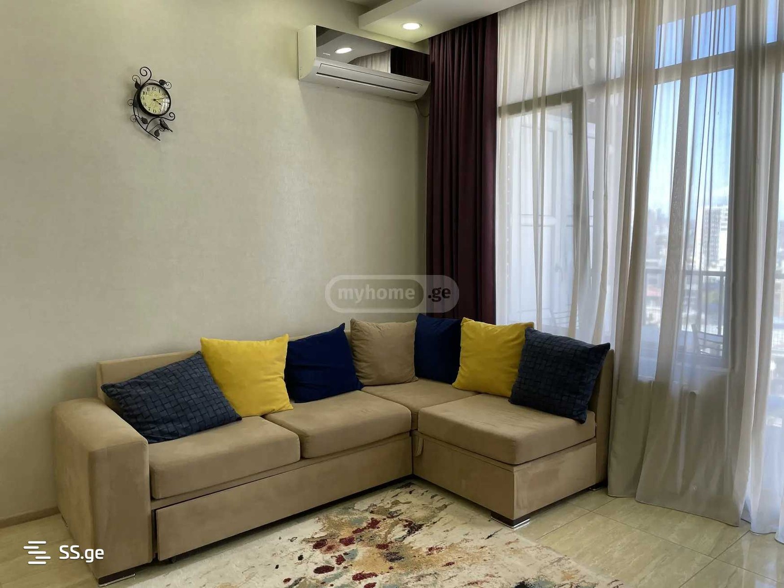 kobuleti st. - 3 rooms