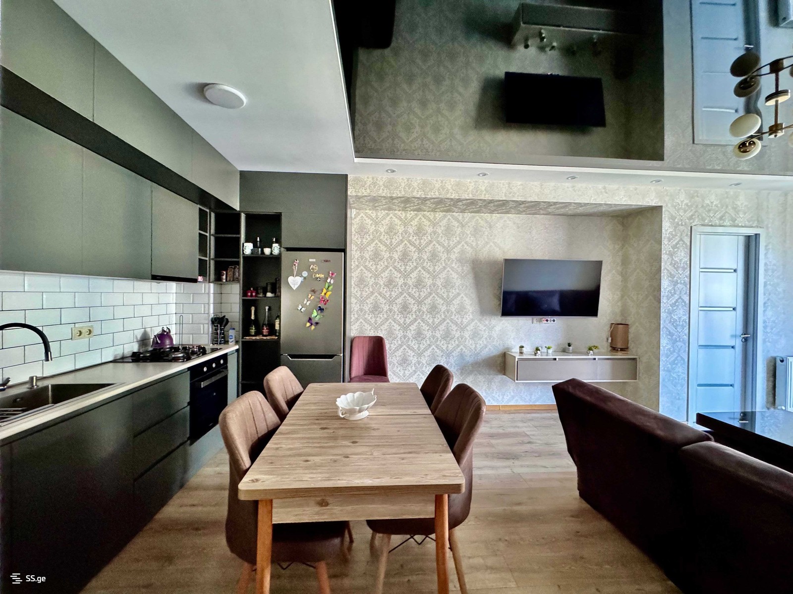 chkondideli st. - 3 rooms