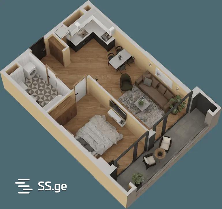 I kheivani st. - 2 rooms