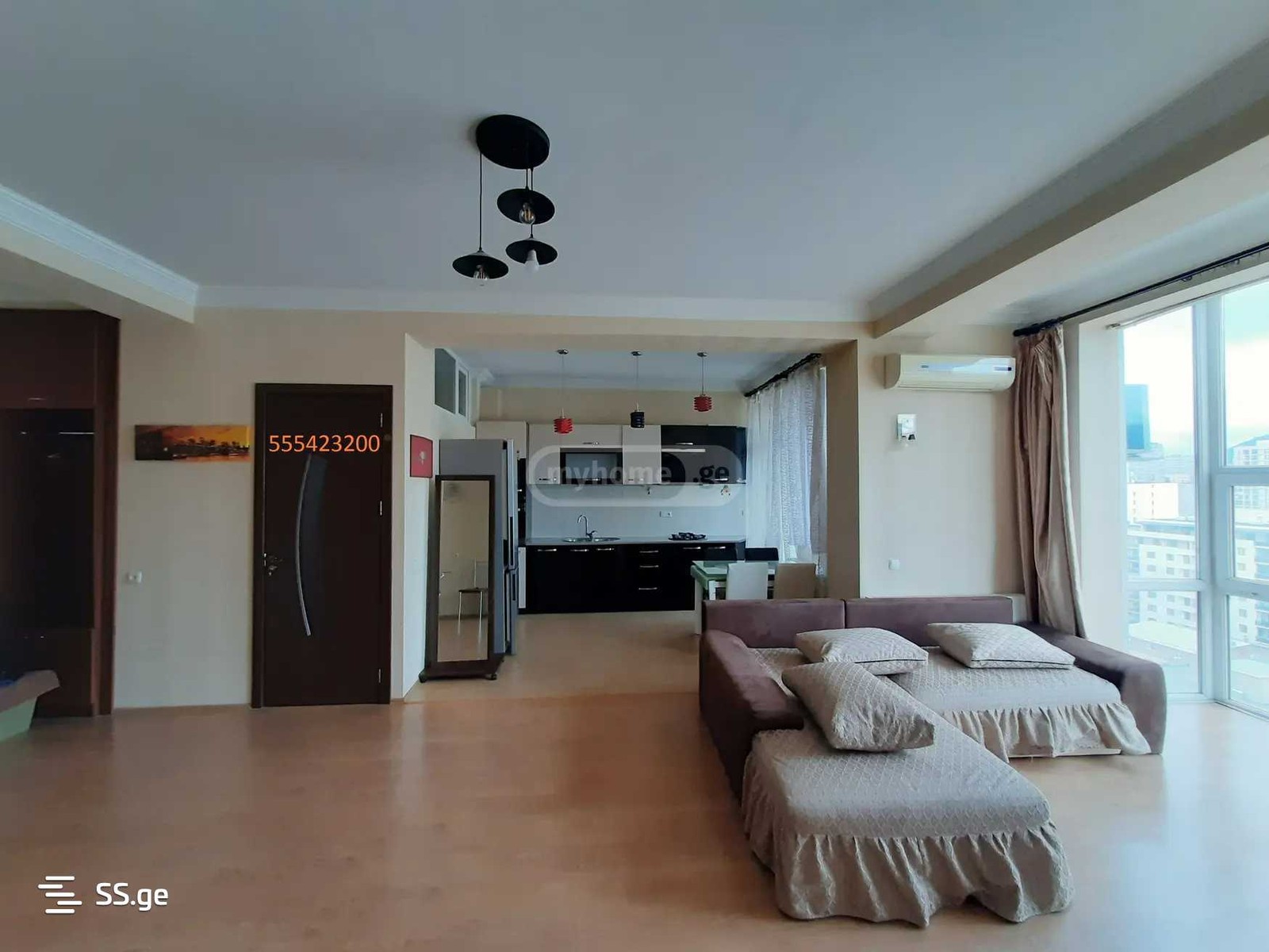 Kazbegi st. 14ბ - 3 rooms