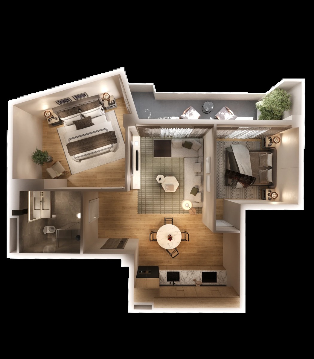 tskneti hwy 40 - 3 rooms