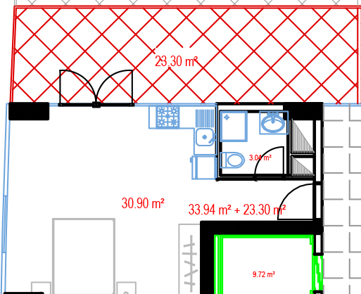 Lech and Maria Kaczynski street 8 - 1 rooms