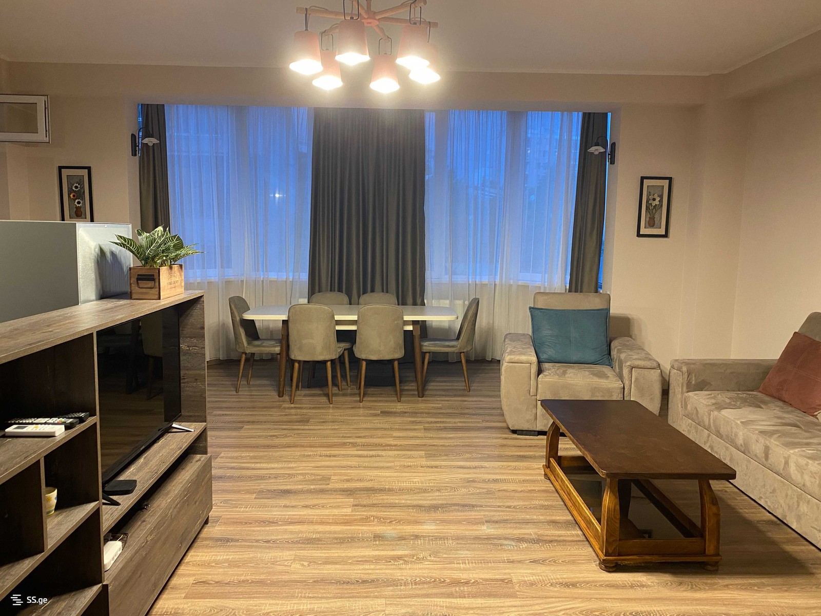 n. zhvania st. - 3 rooms