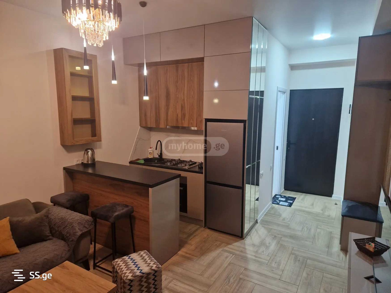 chkondideli st. - 3 rooms