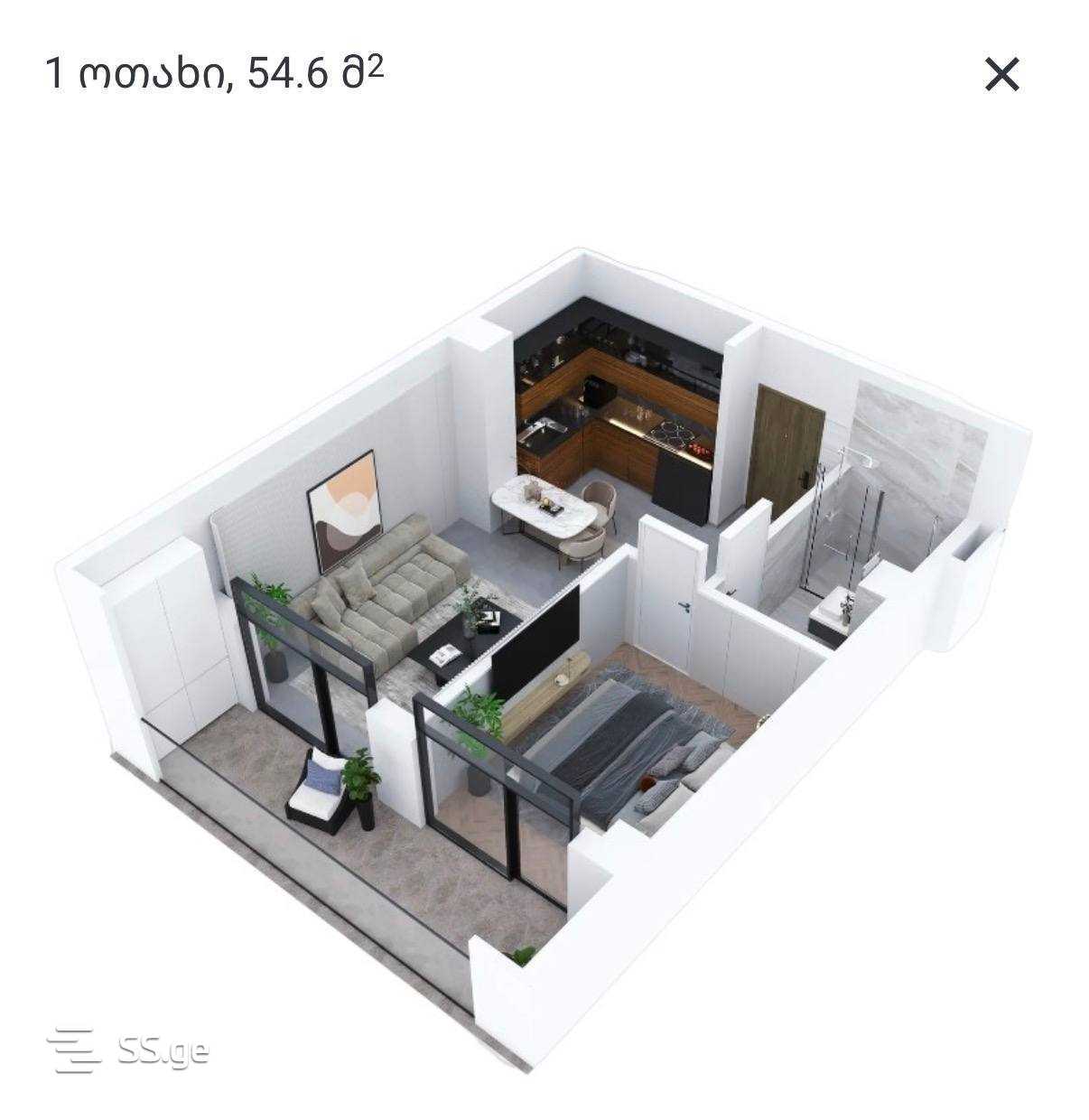 Avto Varazi st. 36 - 2 rooms