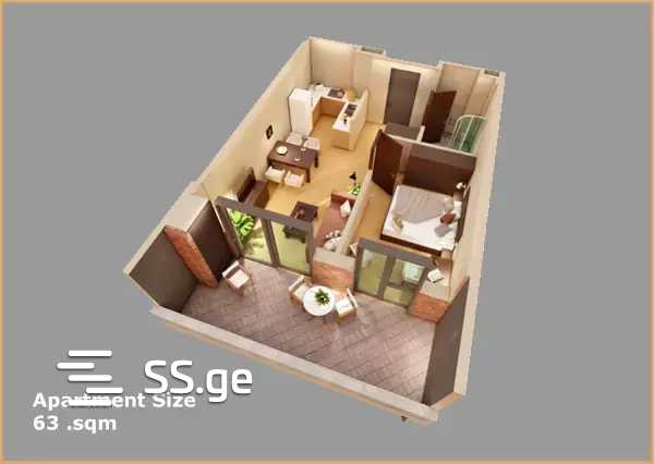 shatberashvili st. - 2 rooms