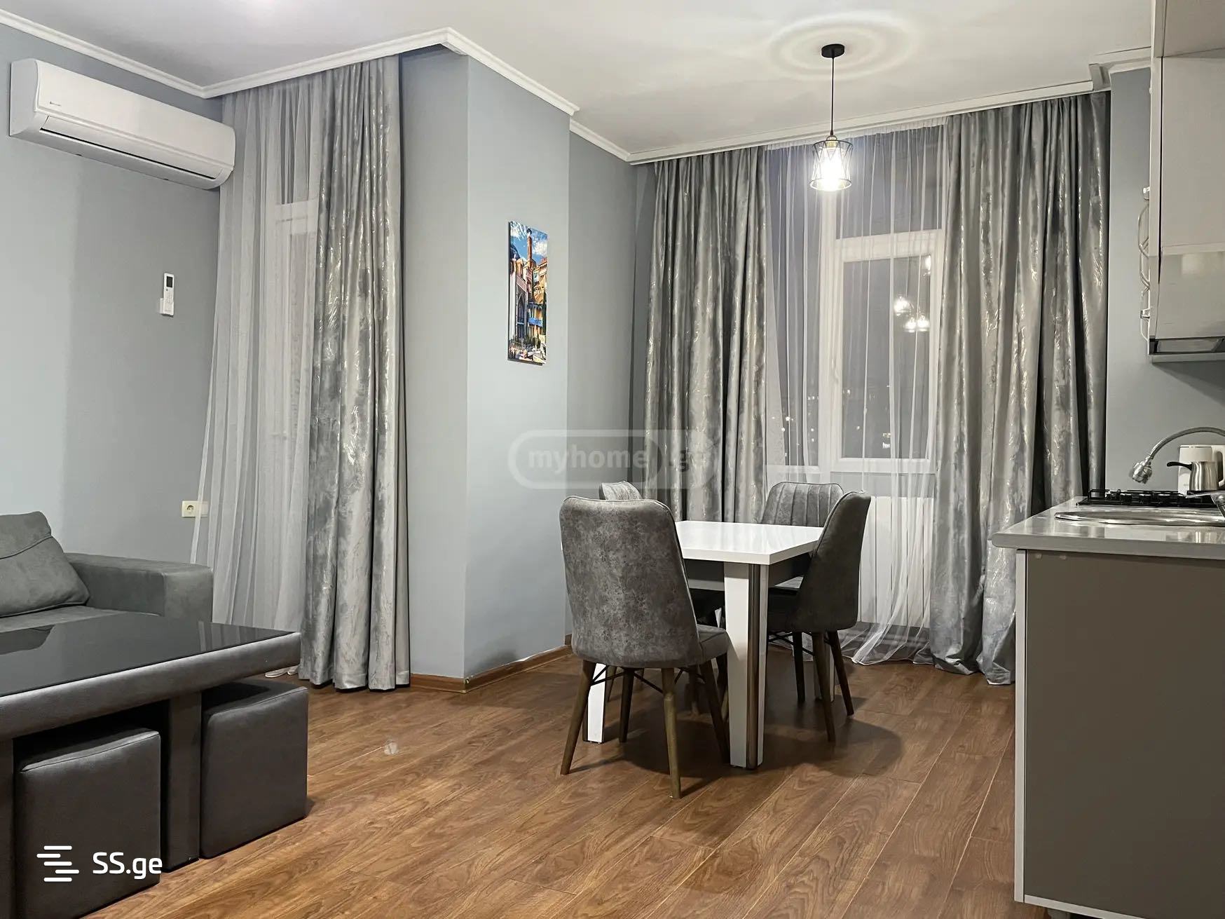 J. Shartava st. - 3 rooms