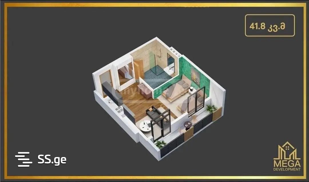 Beri Gabriel Salosi Ave. - 2 rooms