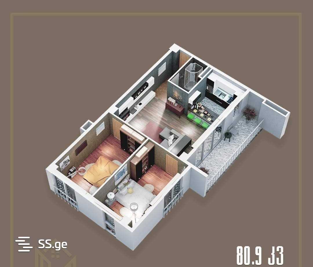 Beri Gabriel Salosi Ave. - 3 rooms