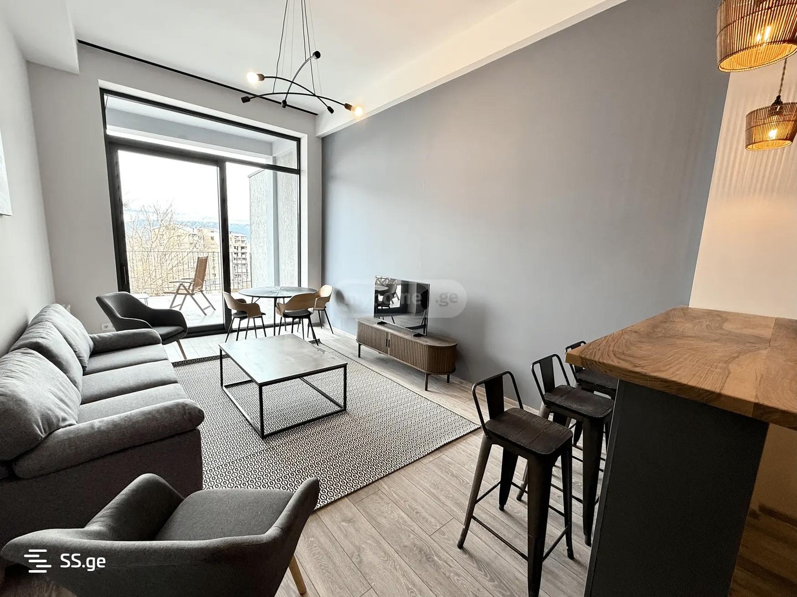 r. japaridze st. - 3 rooms