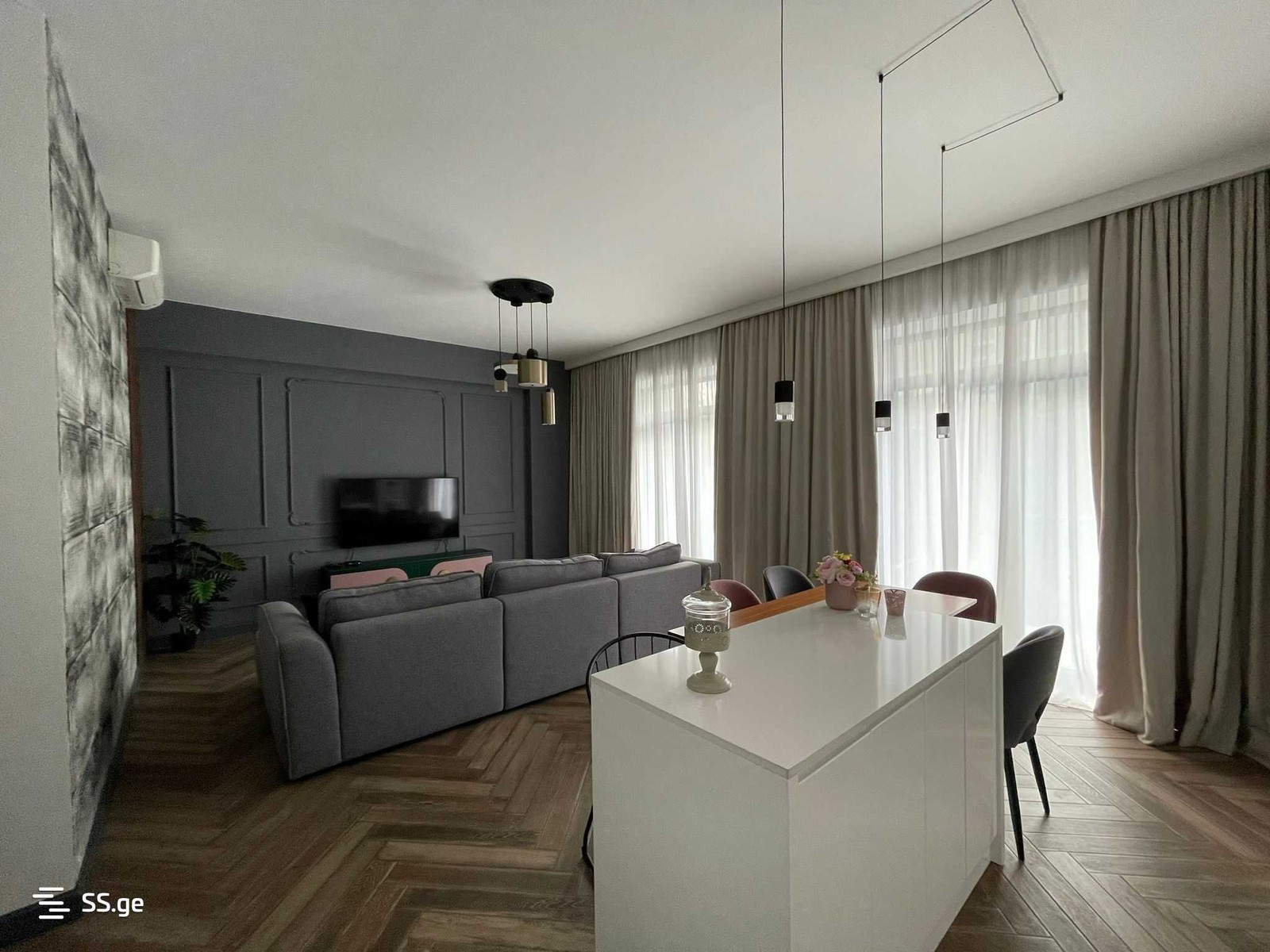 Tamarashvili st. (Saburtalo) - 2 rooms