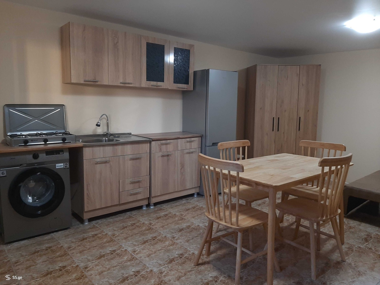 B. Zghenti St. ნუცუბიძის II მიკრორაიონი,კორპუსი1ა - 1 rooms