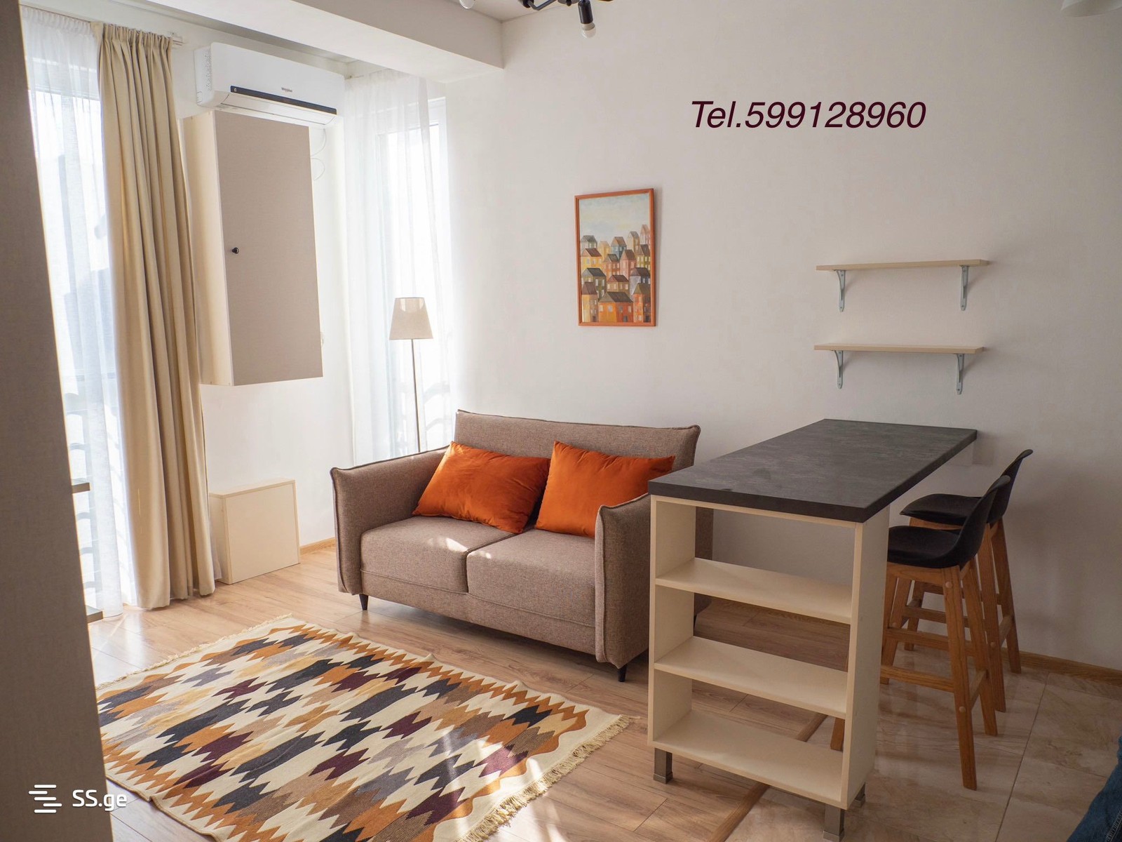 ackuri st. 20г - 2 rooms